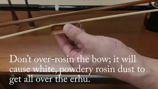 How to Set up an Erhu