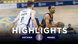 Astana vs MINSK Highlights January, 11 | Season 2022-23