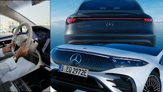 Mercedes EQS Test Drive | تجربة القيادة لسيارة مرسيدس الكهربائية الفخمة