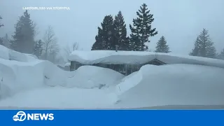 Tahoe resident details dangerous conditions as ski resorts close, rain expected