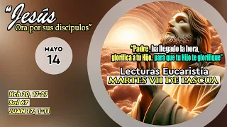 EVANGELIO MARTES 14 DE MAYO DE 2024 | JUAN 17, 1-11a | MARTES 7°SEMANA DE PASCUA
