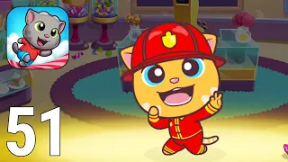 Talking Tom Candy Run Gameplay Walkthrough Part 51 - Fireman Ginger 2024 (iOS/Android)