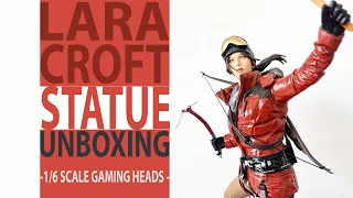 UNBOXING LARA CROFT: RISE OF THE TOMB RAIDER 1/6TH SCALES - BY. GAMING HEADS