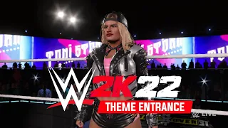 Toni Storm Theme Entrance - WWE 2K22 | 60 FPS 4K