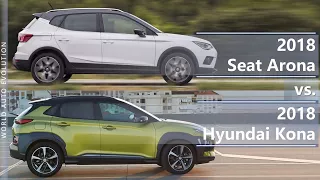 2018 Seat Arona vs 2018 Hyundai Kona (technical comparison)