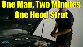 How to Replace a Hood Strut - The Easy Way