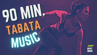 90 MINUTE TABATA MUSIC WORKOUT | 1 HOUR & HALF TABATA MUSIC