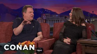 Jeff Garlin Hijacks The Hayley Atwell Interview | CONAN on TBS