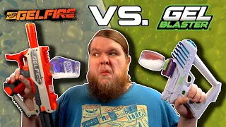 GEL BLASTER SURGE vs. NERF GELFIRE MYTHIC