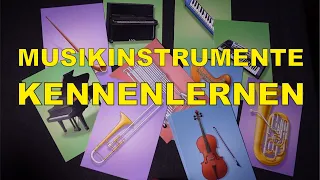 Musikinstrumente kennenlernen - Lernvideo für Kinder
