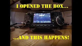 Unboxing my ICOM IC 7300