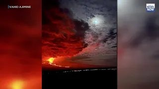 Mauna Loa continues to erupt with lava inching closer to a key highway