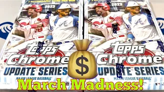 FLIPPING FRIDAY!  CAN WE TURN A PROFIT FROM CHROME UPDATE HOBBY BOXES?  (March Madness Ep2)