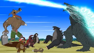 Rescue GODZILLA & KONG From ZOOMBIE Virus WEREWOLF: Returning from the Dead SECRET - FUNNY/ANIMATION