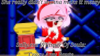 💢She really didn't wanna make it messy💢Sally.exe Whisper Of Souls:Crazy Amy Route⚠️TW:Flashs