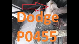 Causes and Fixes Dodge P0455 Code: EVAP System Large Leak Detected