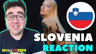 REACTION SLOVENIA 🇸🇮 | Raiven 'Veronika' | SHAUUNZERS | Eurovision Song Contest 2024