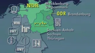 Tagesschau: MDR und ORB zur ARD (1991)