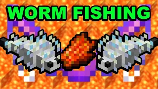 The BEST WORM FISHING GUIDE on Hypixel Skyblock