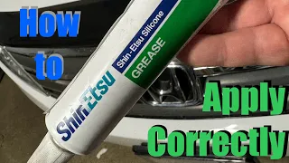 Shin Etsu Silicone Grease How to Correctly Apply to Door Weather Stripping and Seals