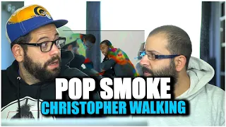 WOO!!! POP SMOKE - CHRISTOPHER WALKING (OFFICIAL VIDEO) *REACTION!!