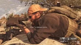 Long Range Sniper in the Mountains - Medal of Honor