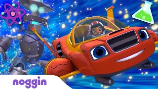 Blaze's Space STEM Adventure! 🚀 Learn Counting & Science for Kids | Noggin