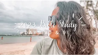 Study the Bible in One Year: Days 90 & 91 Judges 4-7 | bible study for beginners