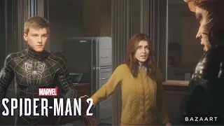 Spider-Man vs Scream With Black Webbed Suit - Marvel’s Spider-Man 2 PS5 (HD60FPS)
