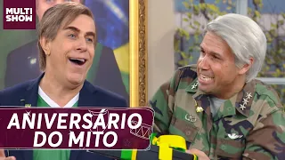 Tomsonaro ganha FESTA SURPRESA de aniversário! | Multi Tom | Humor Multishow