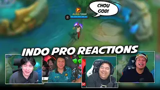 INDO PRO REACTION WHEN YAWI PICKED CHOU for THE 1ST TIME in MPL INDONESIA . . . 😮