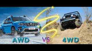 The difference between AWD Vs  4WD explained | How it works