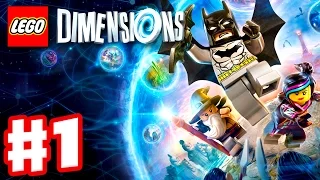 LEGO Dimensions - Gameplay Walkthrough Part 1 - Batman, Gandalf, and Wyldstyle! (PS4, Xbox One)