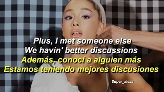 Ariana Grande - Thank u, next (Lyrics ESPAÑOL - INGLÉS)