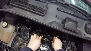 How To Remove Injectors Ford Kuga Diesel PSA Engine