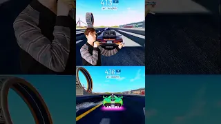 Bugatti vs Jesko 🤯 | Extreme Car Driving Simulator #shorts  #vdjzoomgaming