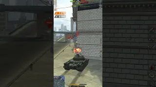 WOT BLITZ 7400 DAMAGE BLOCKED IN IS-4 #shorts