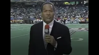 O.J. Simpson's FINAL NFL broadcast (all his clips) January 30, 1994