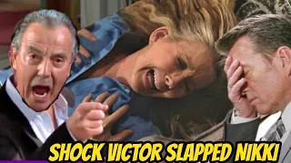 Bombshell ! Victor's painful slap to Nikki for his betrayal Young And The Restless Spoilers