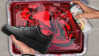 HYDRO Dipping AIR Force 1's!! (Giveaway)
