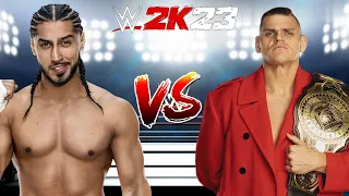 WWE 2K23 MUSTAFA ALI VS. GUNTHER FOR THE WWE INTERCONTINENTAL CHAMPIONSHIP!