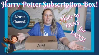 THE ACCIO BOX! | Harry Potter subscription with products made by fans FOR THE FANS! | April 2022 box