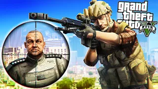 ASSASSINATING CORRUPT ARMY GENERAL in GTA 5 RP!