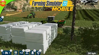 Silage Bales Stacking, Making Clothes | Farming Simulator 23 Amberstone #19