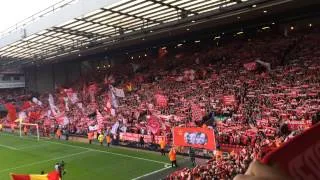 Awesome You'll Never Walk Alone liverpool vs chelsea 27.04.2014