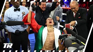 Rafael Espinoza Reacts To Beating Robeisy Ramirez, Talks About Breaking Foot in Round 2 & Winning