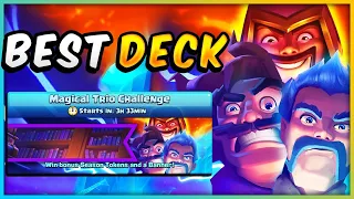 MAGICAL TRIO CHALLENGE in CLASH ROYALE!