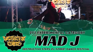 Mad J (KOR) | JUDGE SHOWCASE | 2V2 EXPERIMENTAL | DESTRUCTIVE STEPS 15