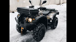 По ледяной трассе на Baltmotors Striker 500 EFI