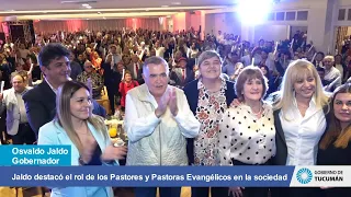 Jaldo destacó el rol de los Pastores y Pastoras Evangélicos en la sociedad